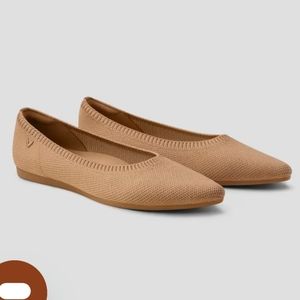 Pointed-Toe Ballet Flats (Aria 5°) Vivaia
